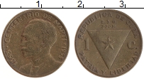 Продать Монеты Куба 1 сентаво 1953 Латунь