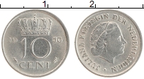 Продать Монеты Нидерланды 10 центов 1980 Никель