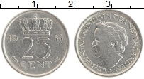 Продать Монеты Нидерланды 25 центов 1948 Никель