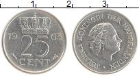 Продать Монеты Нидерланды 25 центов 1972 Медно-никель
