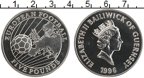 Продать Монеты Гернси 5 фунтов 1996 Медно-никель
