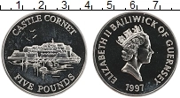 Продать Монеты Гернси 5 фунтов 1997 Медно-никель