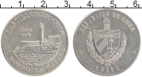 Продать Монеты Куба 1 песо 1984 Медно-никель