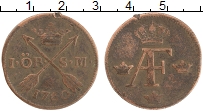 Продать Монеты Швеция 1 эре 1760 Медь