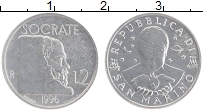Продать Монеты Сан-Марино 2 лиры 1996 Алюминий