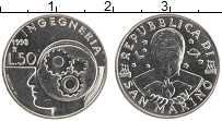 Продать Монеты Сан-Марино 50 лир 1998 Медно-никель