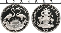 Продать Монеты Багамские острова 2 доллара 1975 Серебро