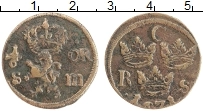 Продать Монеты Швеция 1/6 эре 1671 Медь