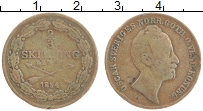 Продать Монеты Швеция 2/3 скиллинга 1854 Медь