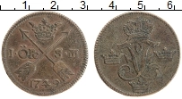 Продать Монеты Швеция 1 эре 1749 Медь