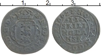 Продать Монеты Дания 2 скиллинга 1677 Серебро