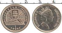 Продать Монеты Гибралтар 1 фунт 1993 Медно-никель