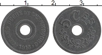 Продать Монеты Люксембург 5 сантим 1915 Цинк