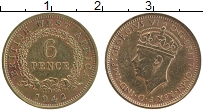 Продать Монеты Западная Африка 6 пенсов 1942 Бронза