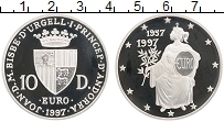 Продать Монеты Андорра 10 динерс 1997 Серебро