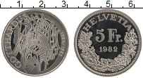 Продать Монеты Швейцария 5 франков 1982 Медно-никель