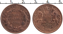 Продать Монеты Индия 1/4 анны 1835 Медь