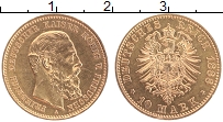 Продать Монеты Пруссия 10 марок 1888 Золото