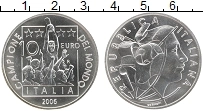 Продать Монеты Италия 10 евро 2006 Серебро
