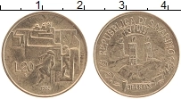 Продать Монеты Сан-Марино 20 лир 1982 Латунь