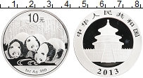 Продать Монеты Китай 10 юаней 2013 Серебро