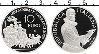 Продать Монеты Италия 10 евро 2009 Серебро