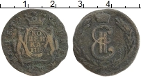 Продать Монеты 1762 – 1796 Екатерина II 1 копейка 1778 Медь