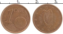 Продать Монеты Ирландия 1 евроцент 2002 сталь с медным покрытием