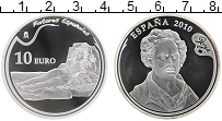 Продать Монеты Испания 10 евро 2010 Серебро