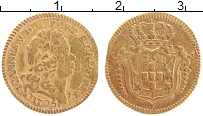 Продать Монеты Португалия 1/2 эскудо 1725 Золото