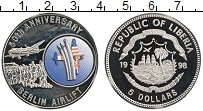 Продать Монеты Либерия 5 долларов 1998 Медно-никель
