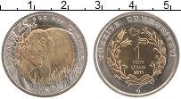 Продать Монеты Турция 1 лира 2011 Биметалл