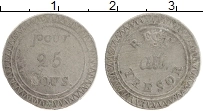 Продать Монеты Маврикий 25 соус 1822 Медно-никель