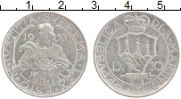 Продать Монеты Сан-Марино 10 лир 1935 Серебро