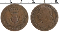 Продать Монеты Шотландия 6 пенсов 1678 Медь