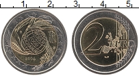 Продать Монеты Италия 2 евро 2004 Биметалл