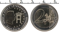 Продать Монеты Люксембург 2 евро 2004 Биметалл