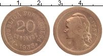 Продать Монеты Гвинея 20 сентаво 1933 Медь