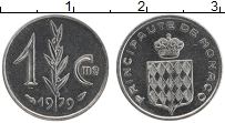 Продать Монеты Монако 1 сентим 1979 Медно-никель