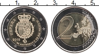 Продать Монеты Испания 2 евро 2018 Биметалл