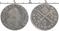 Продать Монеты Франция 1/8 экю 1704 Серебро