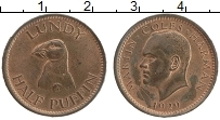 Продать Монеты Ланди 1/2 паффин 1929 Медь