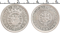 Продать Монеты Сан Томе и Принсисипи 10 эскудо 1939 Медно-никель