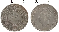 Продать Монеты Гондурас 25 центов 1952 