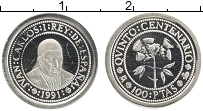 Продать Монеты Испания 100 песет 1991 Серебро