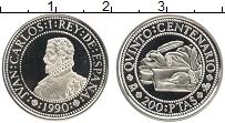 Продать Монеты Испания 200 песет 1990 Серебро