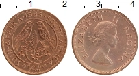 Продать Монеты ЮАР 1/4 пенни 1953 Медь