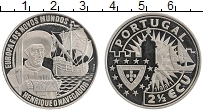 Продать Монеты Португалия 2 1/2 экю 1991 Медно-никель
