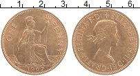 Продать Монеты Великобритания 1 пенни 1966 Бронза