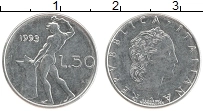 Продать Монеты Италия 50 лир 1995 